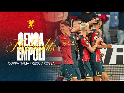 HL | GENOA 3-1 EMPOLI | COPPA ITALIA FRECCIAROSSA 25/26