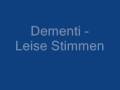 Dementi - Leise Stimmen 