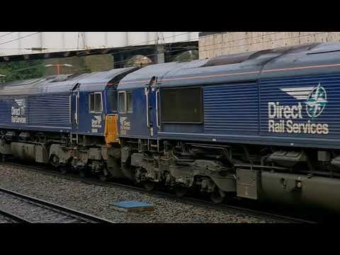 66423/66434 4m27 Mossend Yard - Daventry modal, 30th December 2022