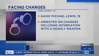 19-year-old in Knox County in custody after allegedly threatening to shoot juvenile ex-girlfriend