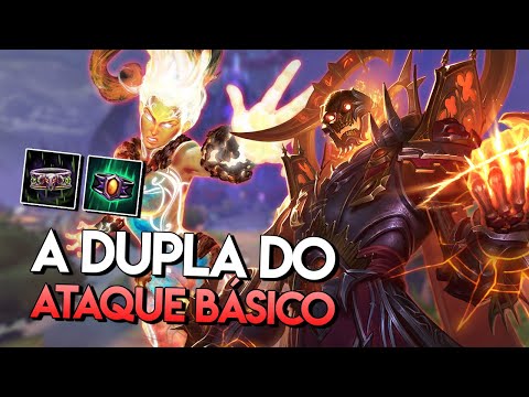 A dupla dos ataques básicos! OLORUN MID, Master Ranked Conquista, Smite BR