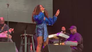 Shanice Wilson at the Capital Jazz Festival 2021 Sept. 5, Columbia Maryland