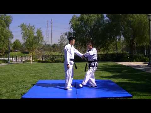 Hapkido Same Side Wrist Grab Throwing 합기도 손목 수 던지기 1-5