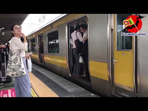 JAPAN-Shinjuku Train Station- Rush hour in Tokyo 2020 #furusatolanka