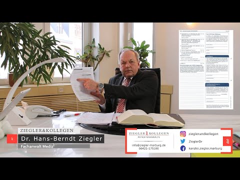 Aufklärungsbogen ist unbeschriftet und die Kopie habe ich nicht erhalten!? | Dr. Hans-Berndt Ziegler