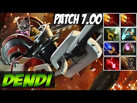 Patch 7.00: Dendi 8000 MMR Plays Timbersaw WITH 30 Kills and 2 Dagons -Dota 2