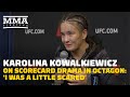 Karolina Kowalkiewicz Reacts To Scorecard Drama In Octagon: ‘I Was A Little Scared’ | UFC 281