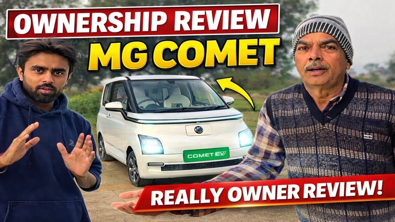 MG Comet EV Review by Real Owner | Worth Buying or Not? || Shubham sharma #autoreview
