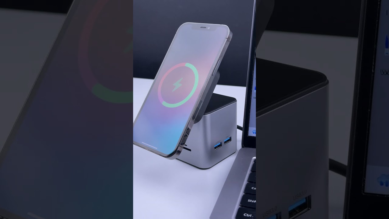 Переходник HUB Hoco HB49 Effortless 9in1 100W с БЗУ