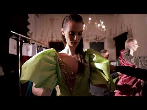 TONY WARD BACKSTAGE VIDEO COUTURE