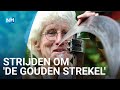Theun (73) slijpt messen voor NK Zeismaaien