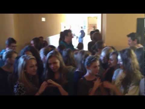 Pierwszy Flash Mob w Bronku 26/10/2012