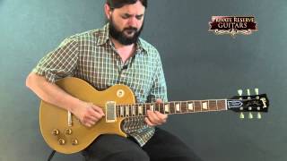 Video thumbnail for Gibson Custom Lee Roy Parnell Signature 57 Goldtop Electric Guitar Metallic Gold by Musician's Friend