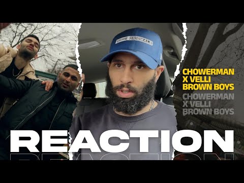 Chowerman x Velli - Brown Boys (Prod. Scrapper) | Elite Uk talent #reaction