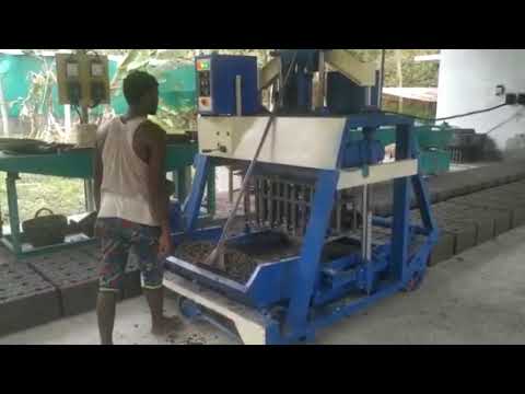 Kovai Vibrating Block Making Machine