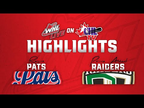 Regina Pats at Prince Albert Raiders 11/23 | WHL Highlights 2024-25