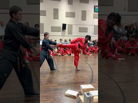 Taekwondo Board Breaking Test #shorts #fyp #martialarts #sports