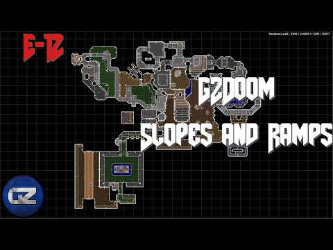 GZDoom Mapping -  Slopes and Ramps - Tutorial 12 | Ultimate Doom Builder(UDB)
