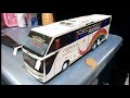 Review Miniatur Bus Putra Pelangi