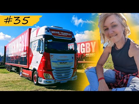 Two driver, one festival : Adventures of Trucker Lina - ►#35       #trucker #adventure #stobart