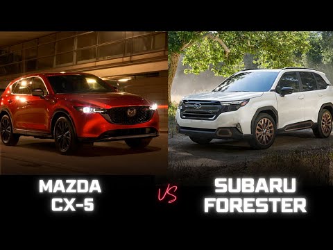 2025 Mazda CX-5 vs Subaru Forester Which SUV Dominates?