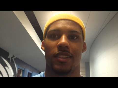 Jarnell Stokes talks after 2nd summer league game