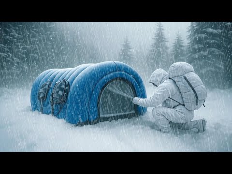 THE WORST RAIN STORM I'VE EVER EXPERIENCED‼️Camping in Heavy Rain and Thunderstorm