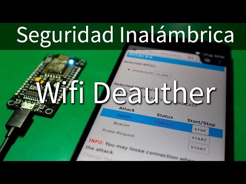 Seguridad Inalámbrica | Explicación de Wifi Deauther en Español