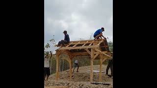 Download lagu PROSES BIKIN SAUNG KEBUN.part 2 #yutubeshorts #shortvideo mp3