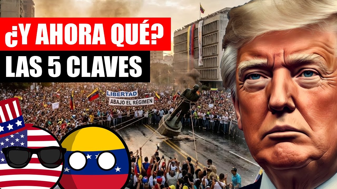✅ ¿Y ahora qué? Las 5 CLAVES que marcarán el futuro de VENEZUELA