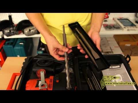 Black&Decker KD1001K rotary hammer - AtelierulTau.ro - WunderHaff