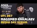 Magomed Ankalaev Says Volkan Oezdemir 'Hits Hard But Is Too Slow' | UFC 267 | MMA Fighting