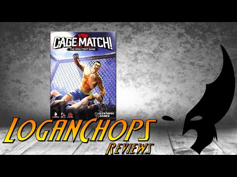 Logan Chops Reviews - Cage Match! by Geektopia Games
