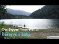 Video Thumbnail for Our Biggest Trout Ever at Reservoir Lake