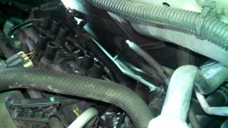 Spark plug replacement Chevrolet Equinox 3.4L wires Tune up