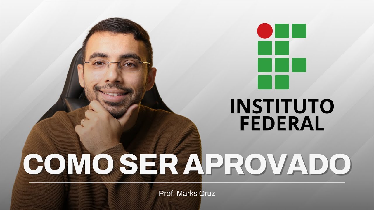 🔴 Estratégias REAIS para ser aprovado em concurso de IF