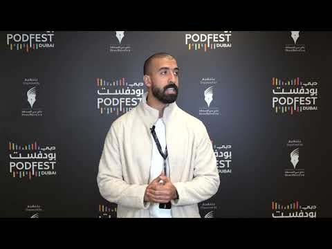 محمد حلمي، من بودكاست إذا أعزائي Podfest Dubai 2022
