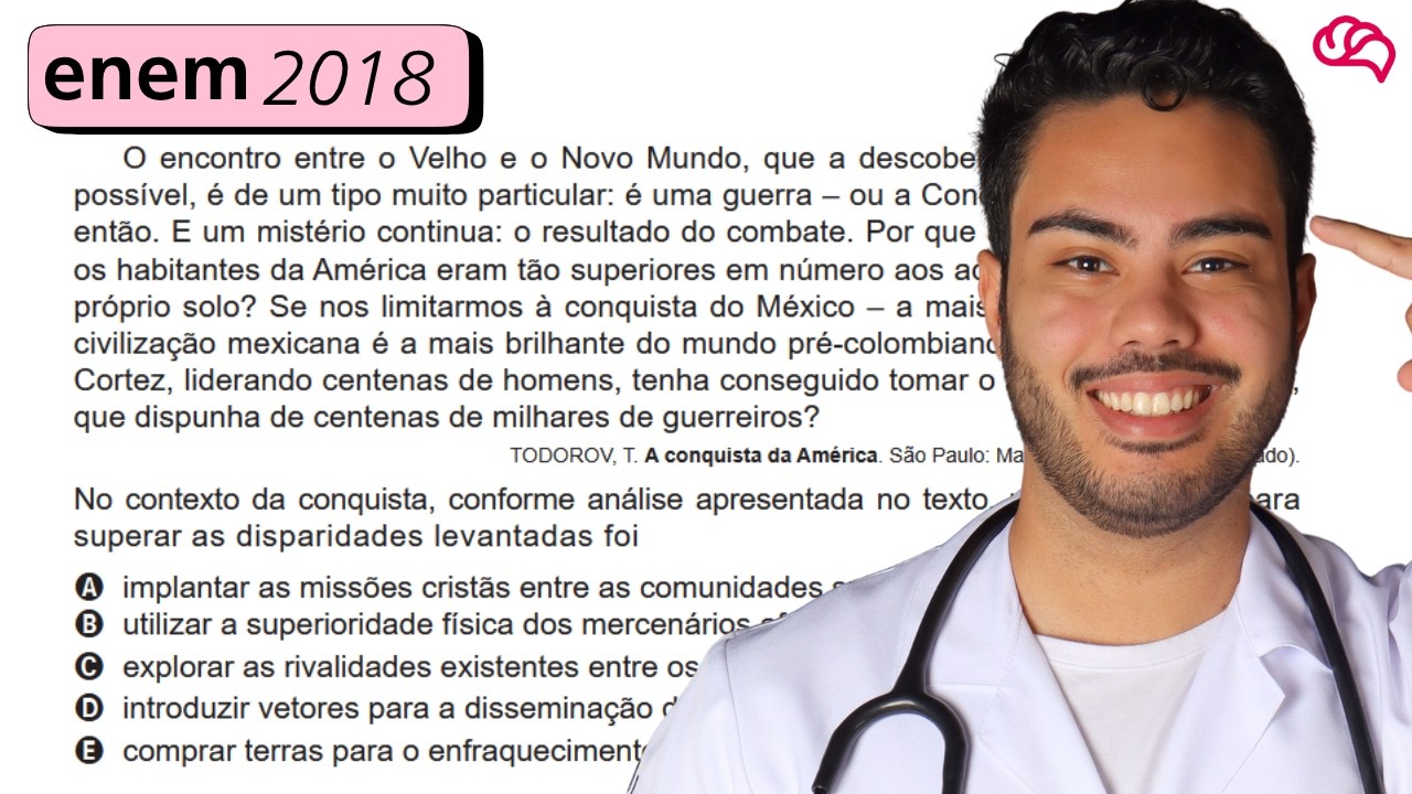 Resolução em Vídeo — Questão 68 ENEM 2018