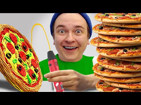 Если нарисуешь 3D-ручкой за 1 минуту 1 час 1 день, я куплю это!