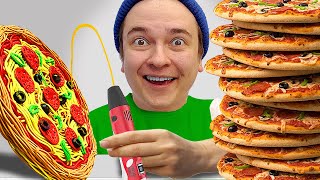 Если нарисуешь 3D-ручкой за 1 минуту 1 час 1 день, я куплю это!