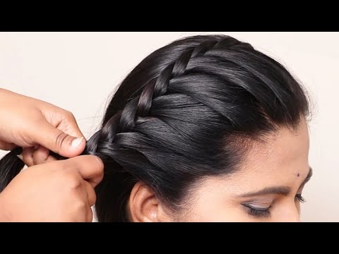 Beautiful Side french Braided Hairstyle | Hairstyle...