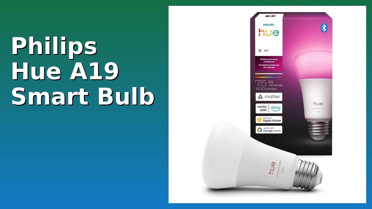 REVIEW (2026): Philips Hue A19 Smart Bulb. Features.