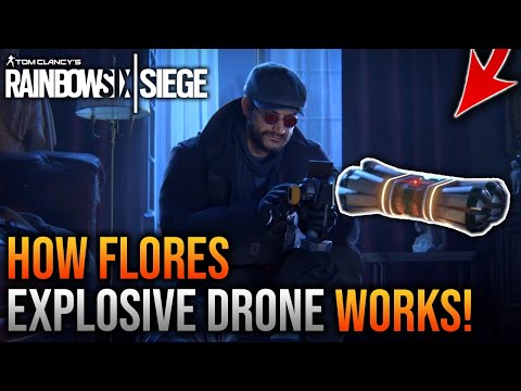 How Flores' Explosive Drone Works! - Operation Crimson Heist Rainbow Six Siege