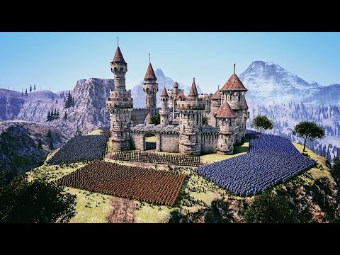 Evil Army Lay Siege To Castle Of Knights | Ultimate Epic Battle Simulator | UEBS