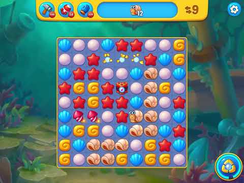 Fishdom level 7601 no boosters フィッシュダム ノーマル [Friend's]