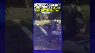 Download lagu SESUAI KEINGINAN NETIZEN!!! Aksi Nekad Pemotor Ini Lewatin Jembatan Kayu#shorts mp3
