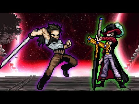 Yami VS Mihawk(One Piece VS Black Clover)[Mugen]Death Battle