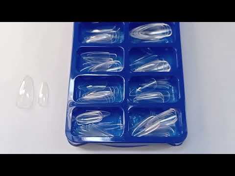 CARTELA DE UNHA A. POSTIÇA AMENDOADA COM 100 UN