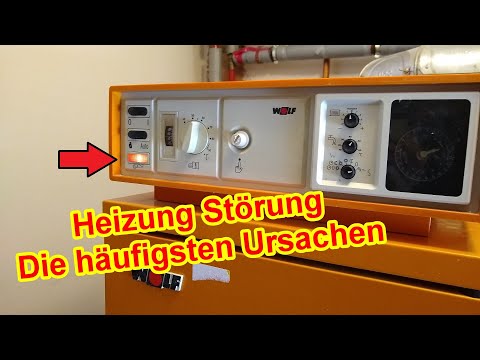 Heizung Störung die häufigsten Ursachen - Gasheizung zeigt Störung an - Was tun?