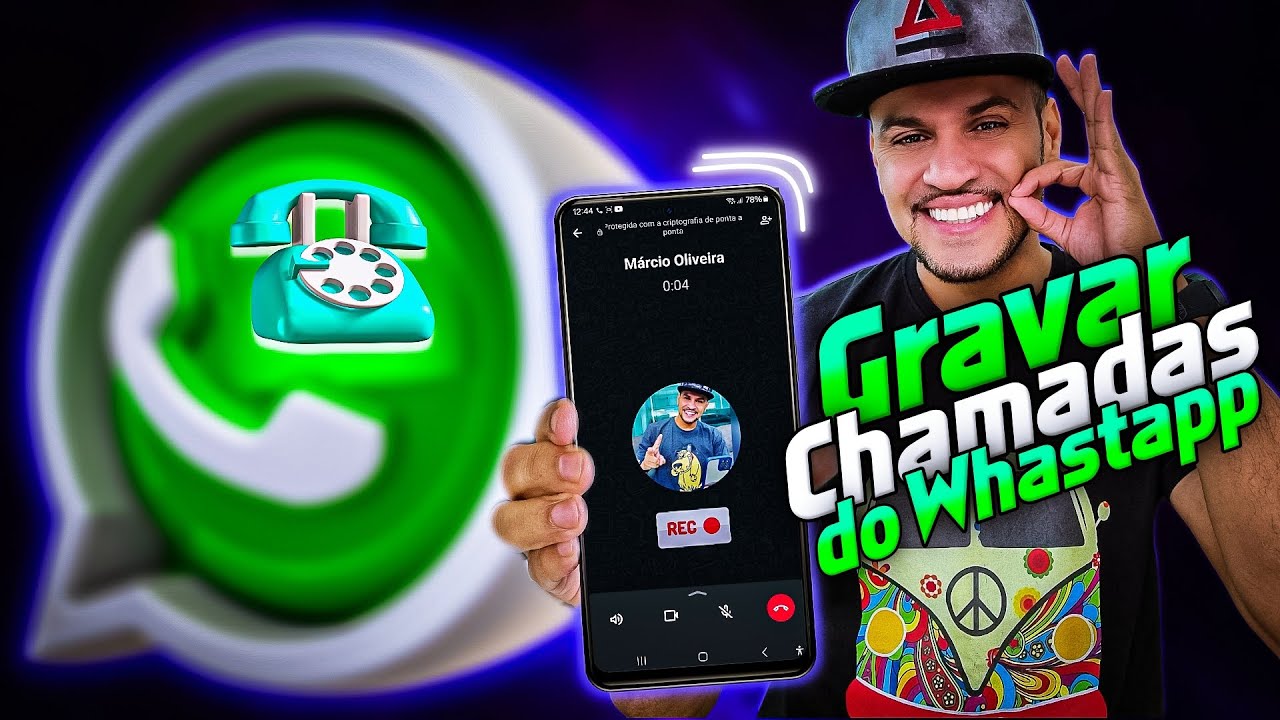 COMO GRAVAR CHAMADAS DO WHATSAPP - 2024
